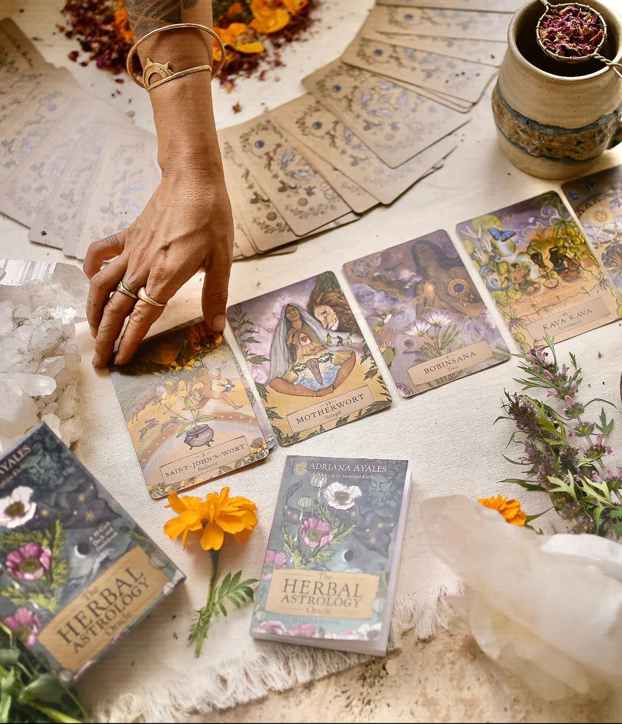 HERBAL ASTROLOGY Oracle - A 55 Card Deck and Guidebook