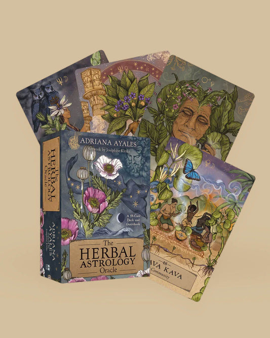 HERBAL ASTROLOGY Oracle - A 55 Card Deck and Guidebook